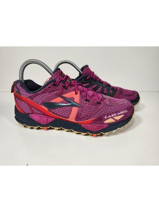 Brooks Shoes - Brooks Cascadia 9 Trail Running Shoes Women’s 7 B Purple Pink 120153B872